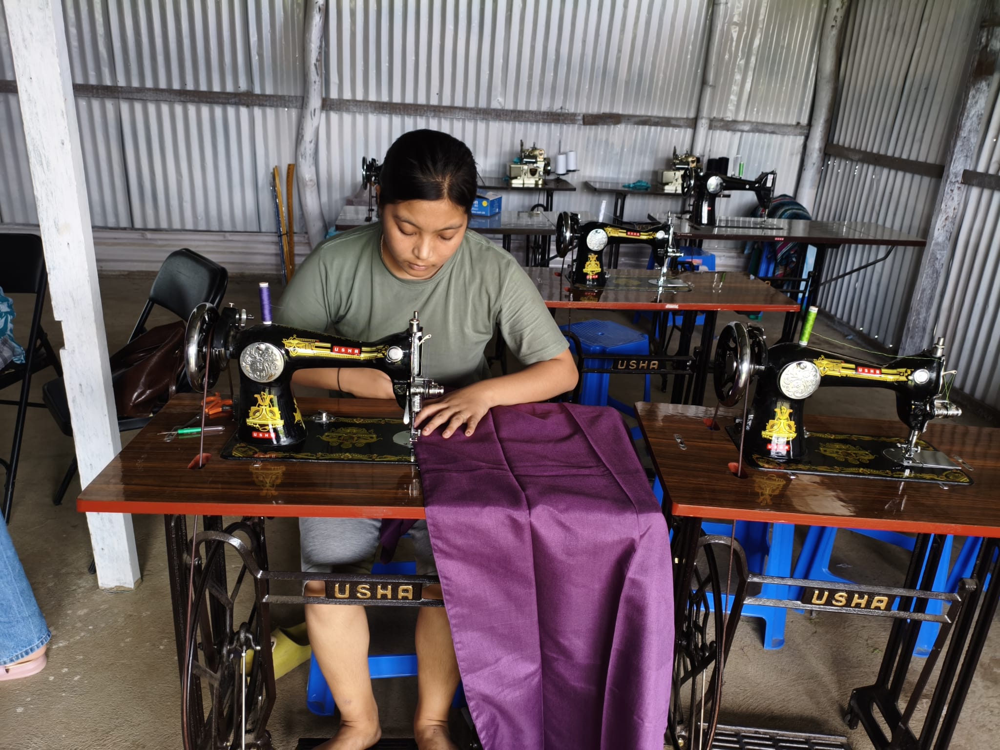 Trainees have used the skills they have learned to support their families and send their children to school