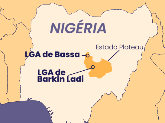 Map shows Plateau State