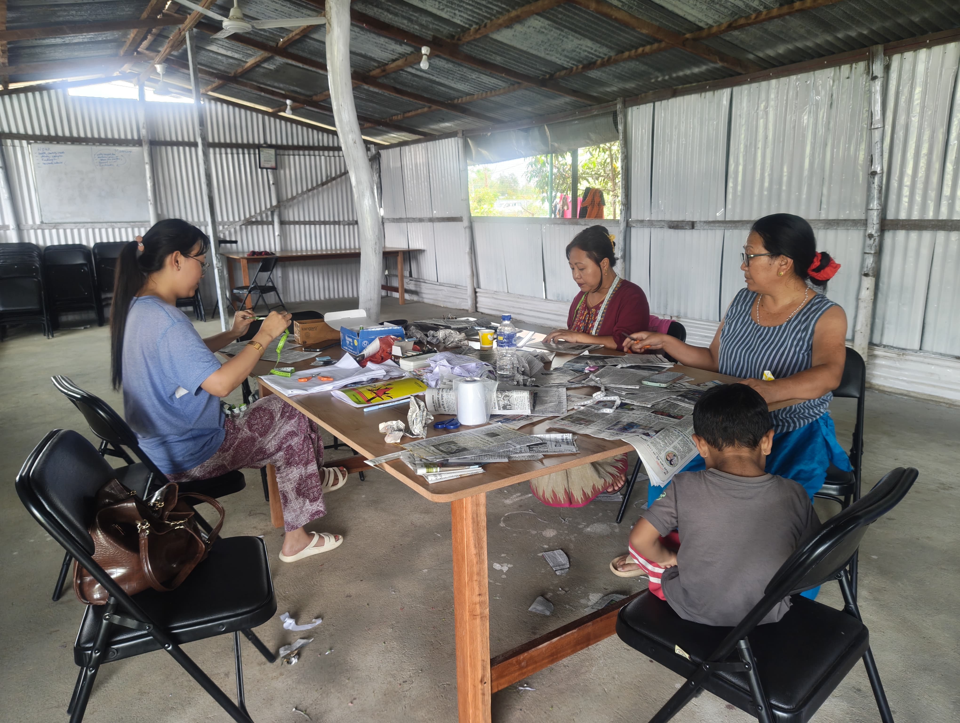 Sewing classes are an ideal environment for sharing the Gospel